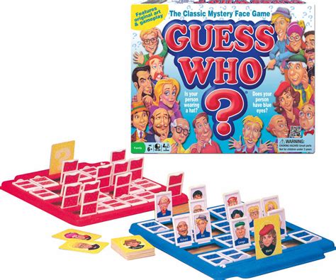guess who board game|Just One .
